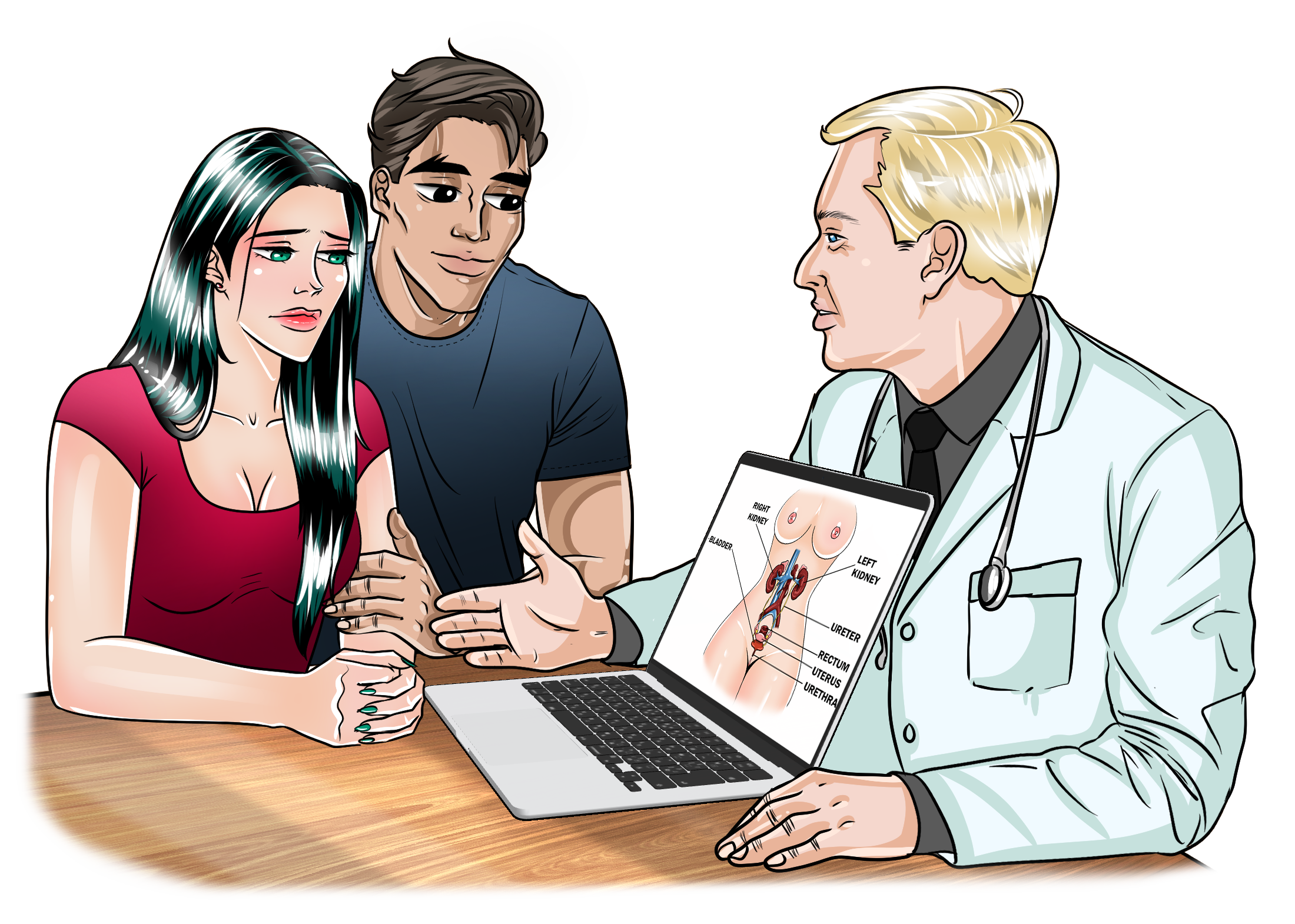 Marco and Ivy talk to a doctor about can squirting cause bladder issues and female bladder health.