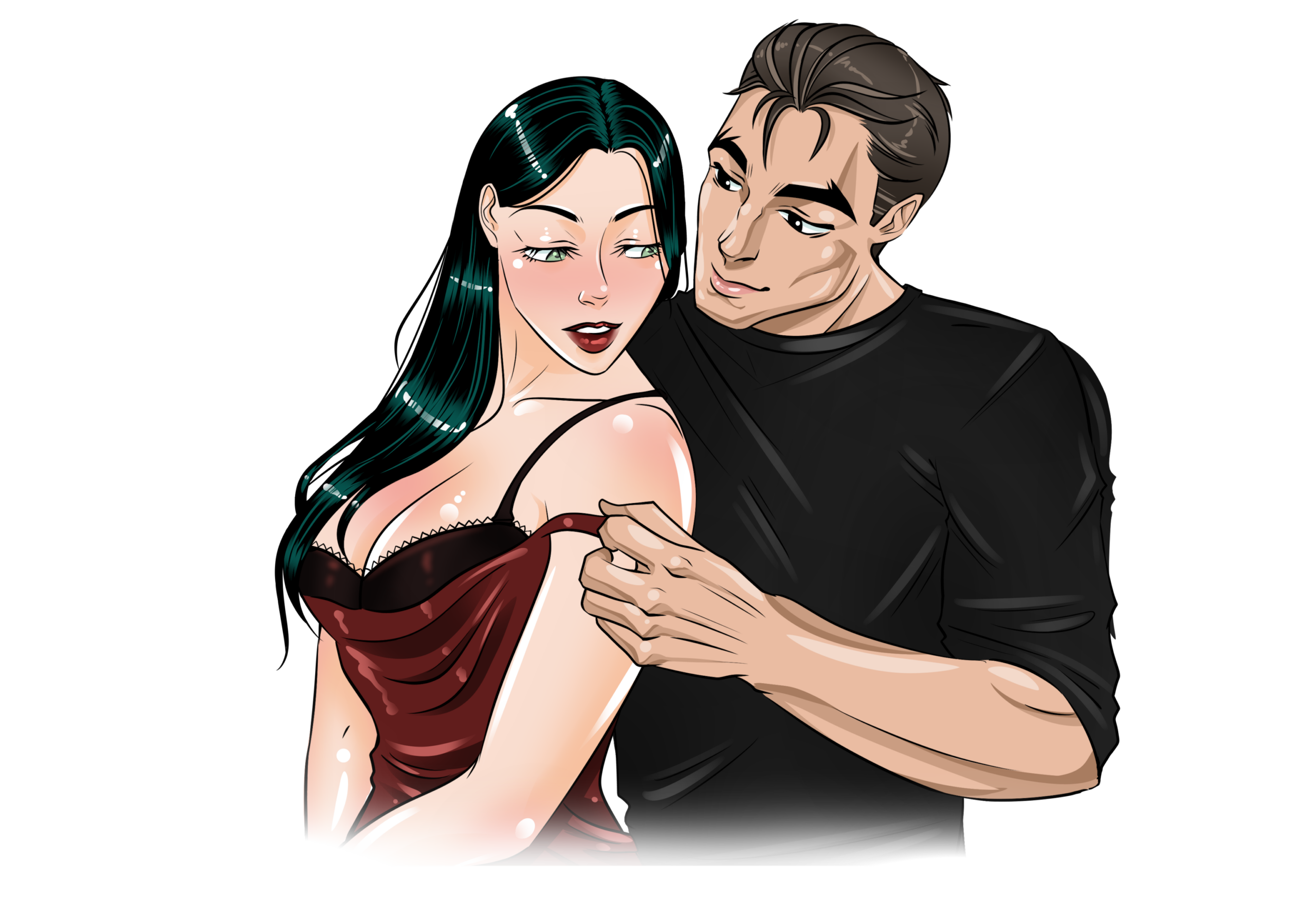 10 Dirty Little Moves On How To Make Her Feel Sexy Every Day Marco slides Ivy’s strap off her shoulder, showing how to make her feel sexy with playful intimacy.