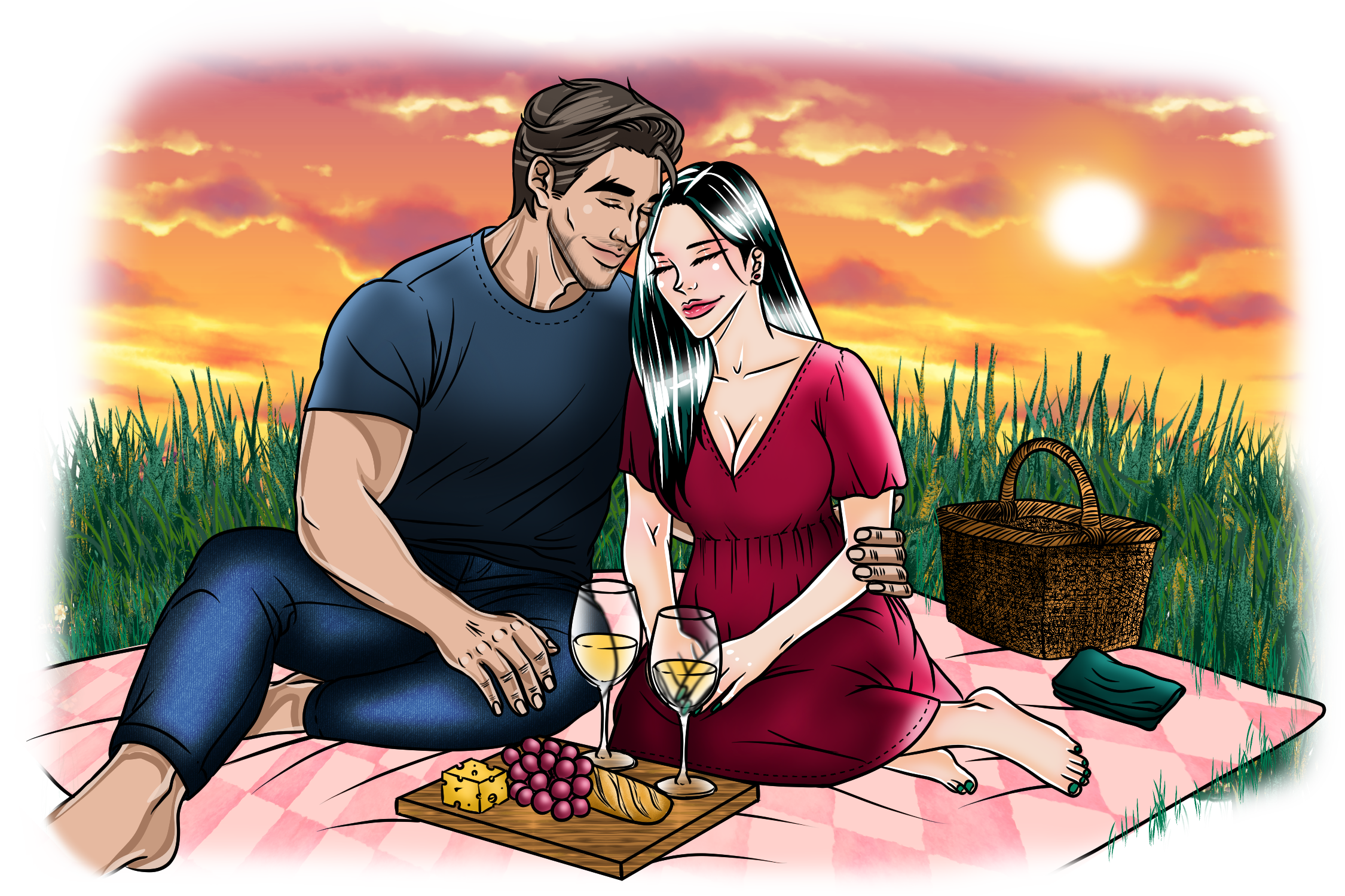 Marco & Ivy share a sunset picnic, reigniting romance while learning how to date with your spouse again.