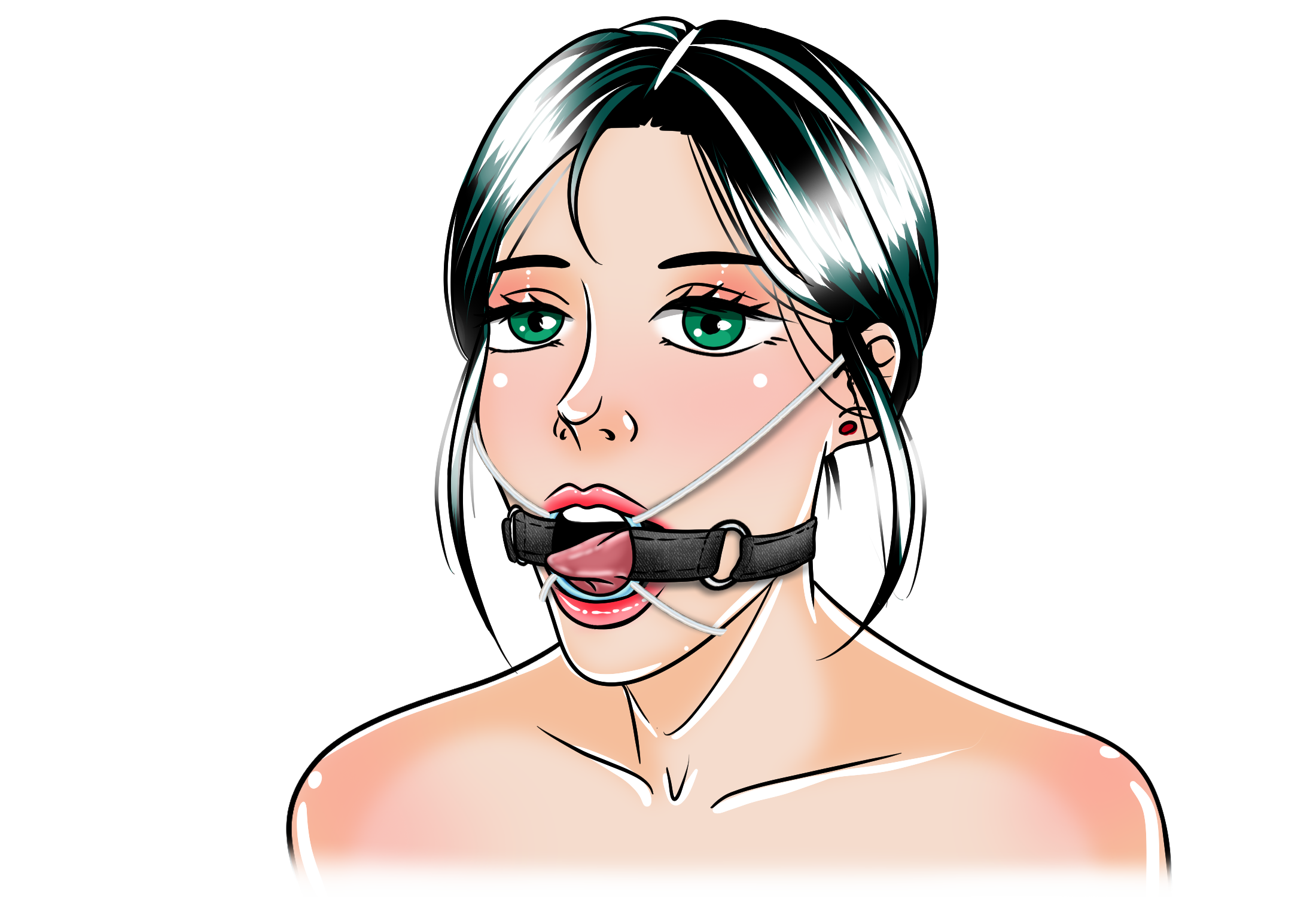 Idea #3 – The Ring Gag Deepthroat